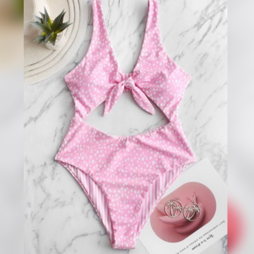 Zaful Reversible Swimsuit